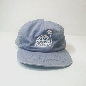 Vissla Mens Hat The Ecology Center Embroider Wide Brim Adjustable Strap Gray OS